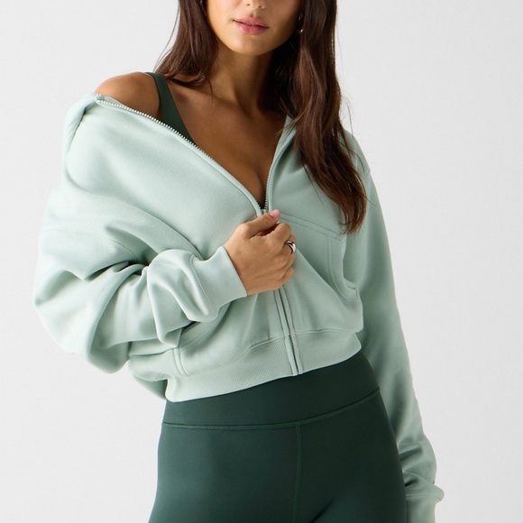 Fabletics Tops - NWT Fabletics Cozy Fleece Full Zip Hoodie